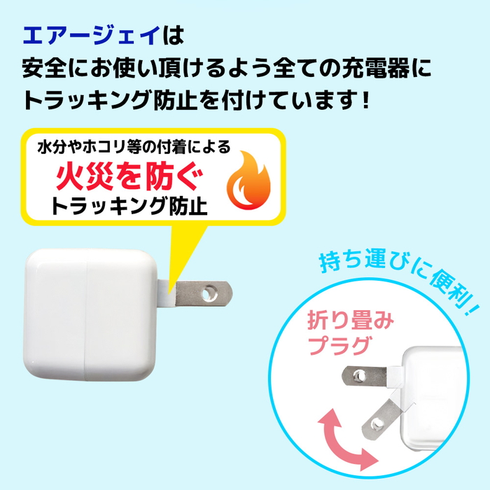 USBアダプター ミニ 電源アダプター キューブ型 Type-A タイプA 超軽量