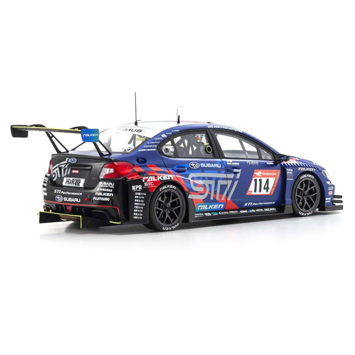 スバル ミニカー ブラック オレンジホイール 予約 PM43158P MARK43 1/43 スバル WRX S4 STI SPORT R EX (VBH