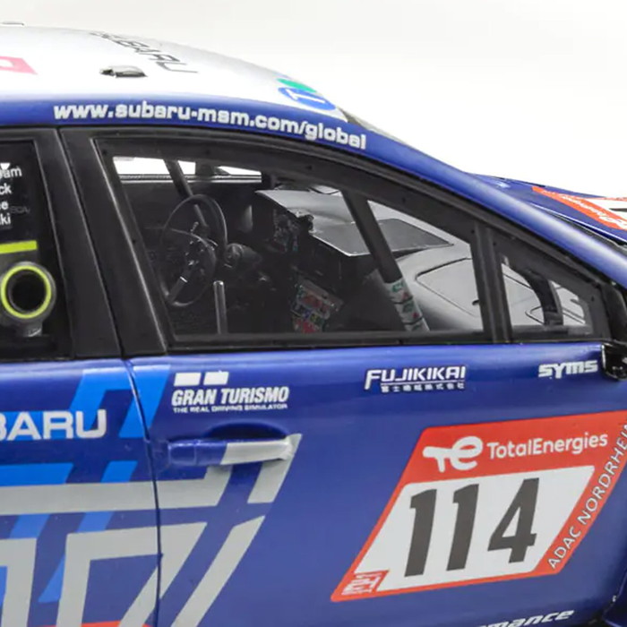ミニカー 1/18 スバル WRX STI NBR チャレンジ2022＃114 限定品 レジン