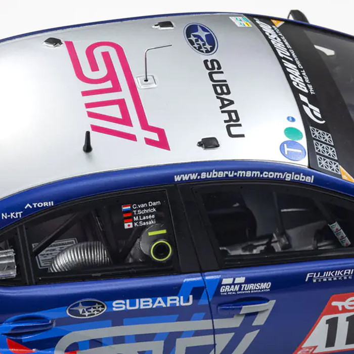 京商 1/18 スバル WRX STI NBR CHALLENGE 2022年 京商、ミニカー「サムライ 1/18 スバル WRX STI NBR CHALLENGE