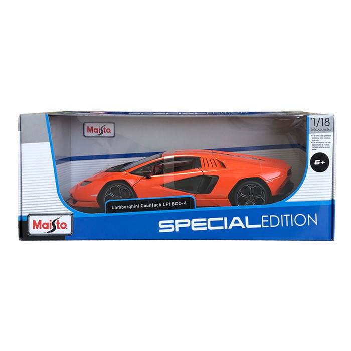 ミニカー 完成品 1/18 ランボルギーニ カウンタック LPI 800-4