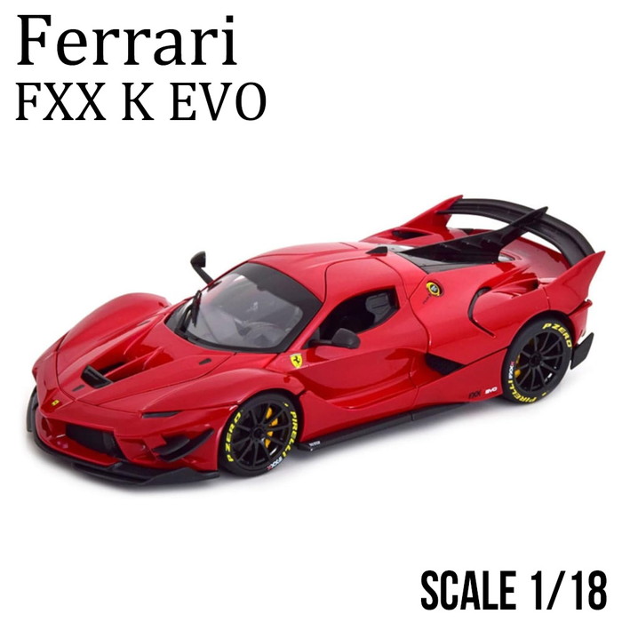 ミニカー 1/18 完成品 ブラゴ フェラーリ FXX K EVO ダイキャスト