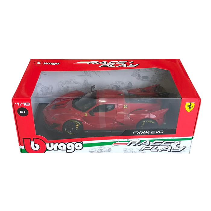 ミニカー 1/18 完成品 ブラゴ フェラーリ FXX K EVO ダイキャスト