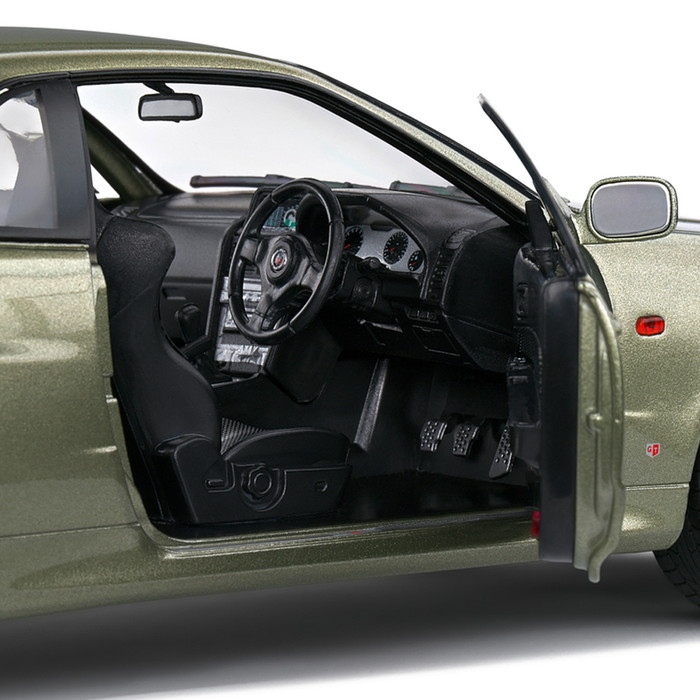 ミニカー 1/18 日産 スカイライン GT-R R34 1999 グリーン NISSAN ダイ