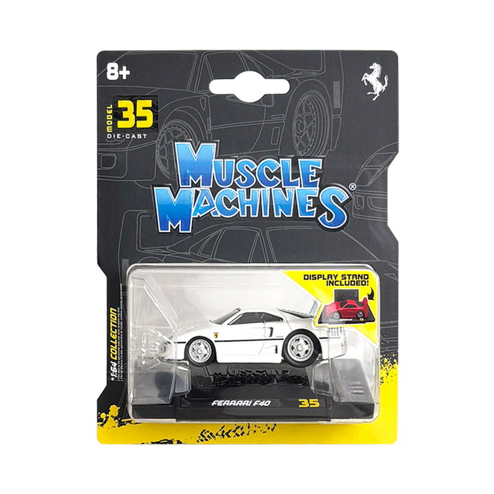 1/64 フェラーリ F40 (ホワイト) : エアージェイYahoo!ショッピング店