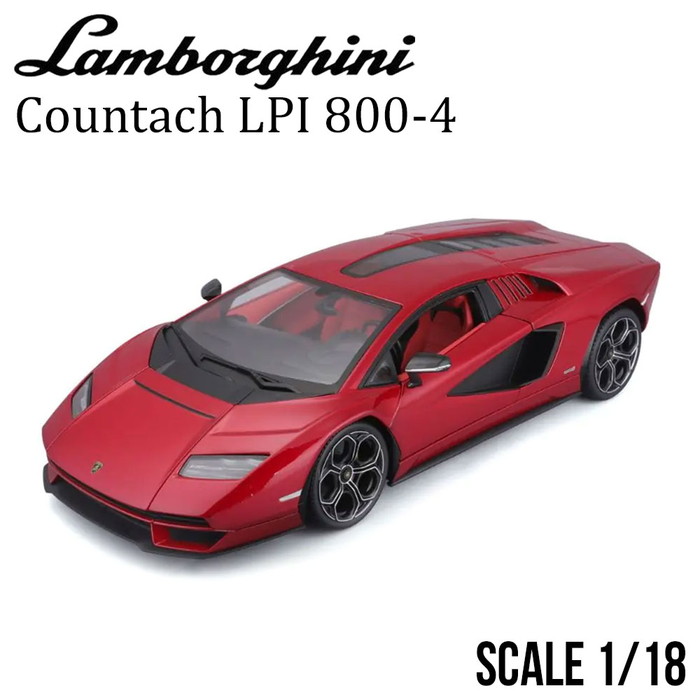 ミニカー 完成品 1/18 ランボルギーニ カウンタック LPI 800-4