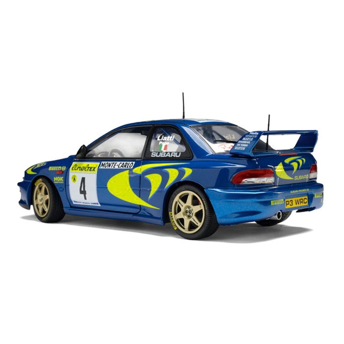 ミニカー 完成品 1/18 スバル インプレッサ 22B モンテカルロラリー
