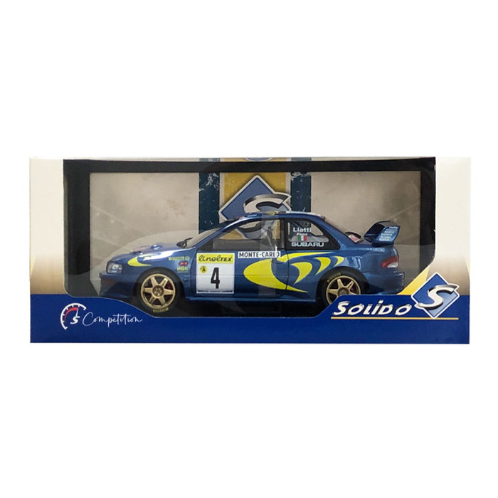 ミニカー 完成品 1/18 スバル インプレッサ 22B モンテカルロラリー