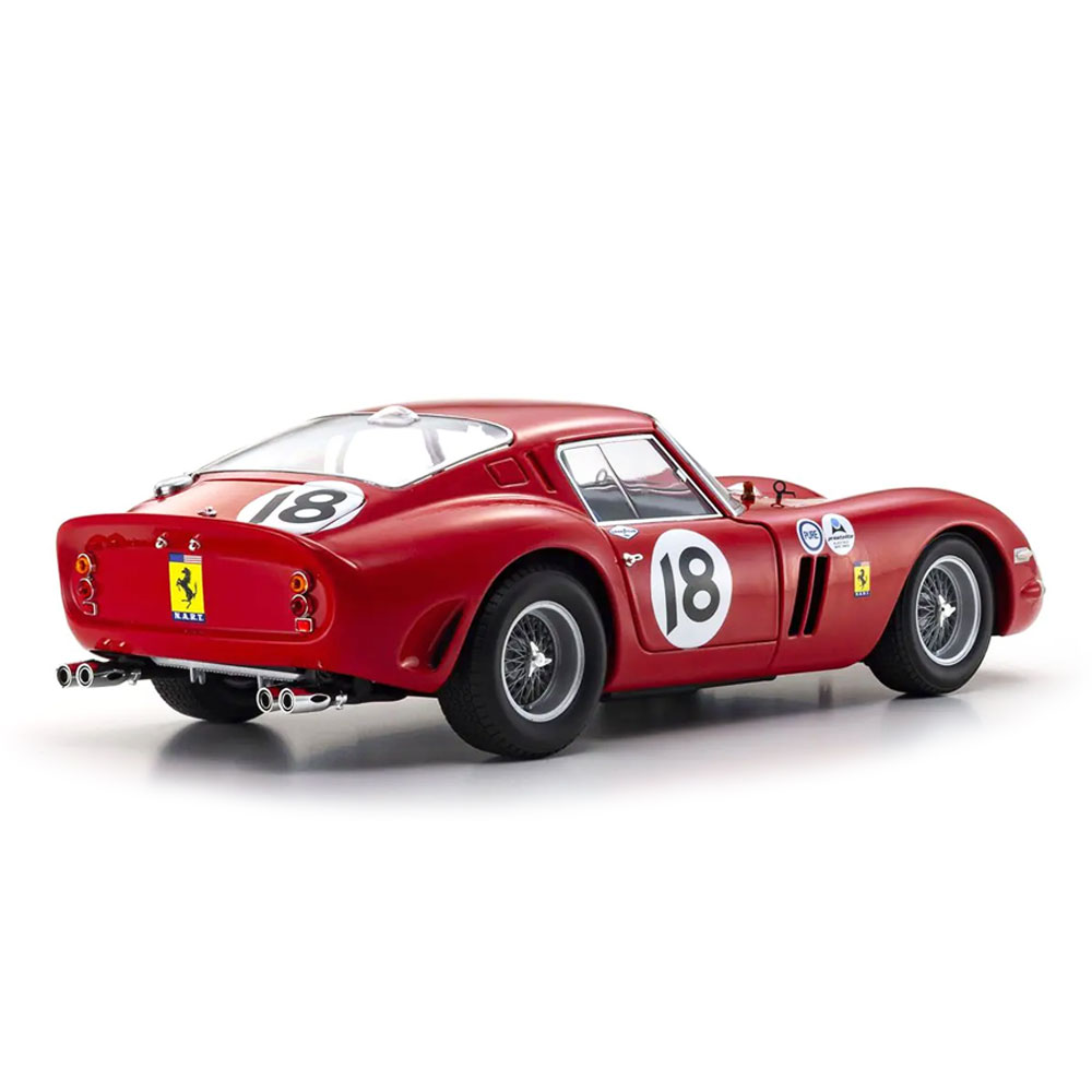 1/18 フェラーリ 250GTO 1963 デイトナ 3h #18 レッド ミニカー ダイ 1/18 フェラーリ 250GTO 1963 デイトナ 3h #18 レッド ミニカー ダイ