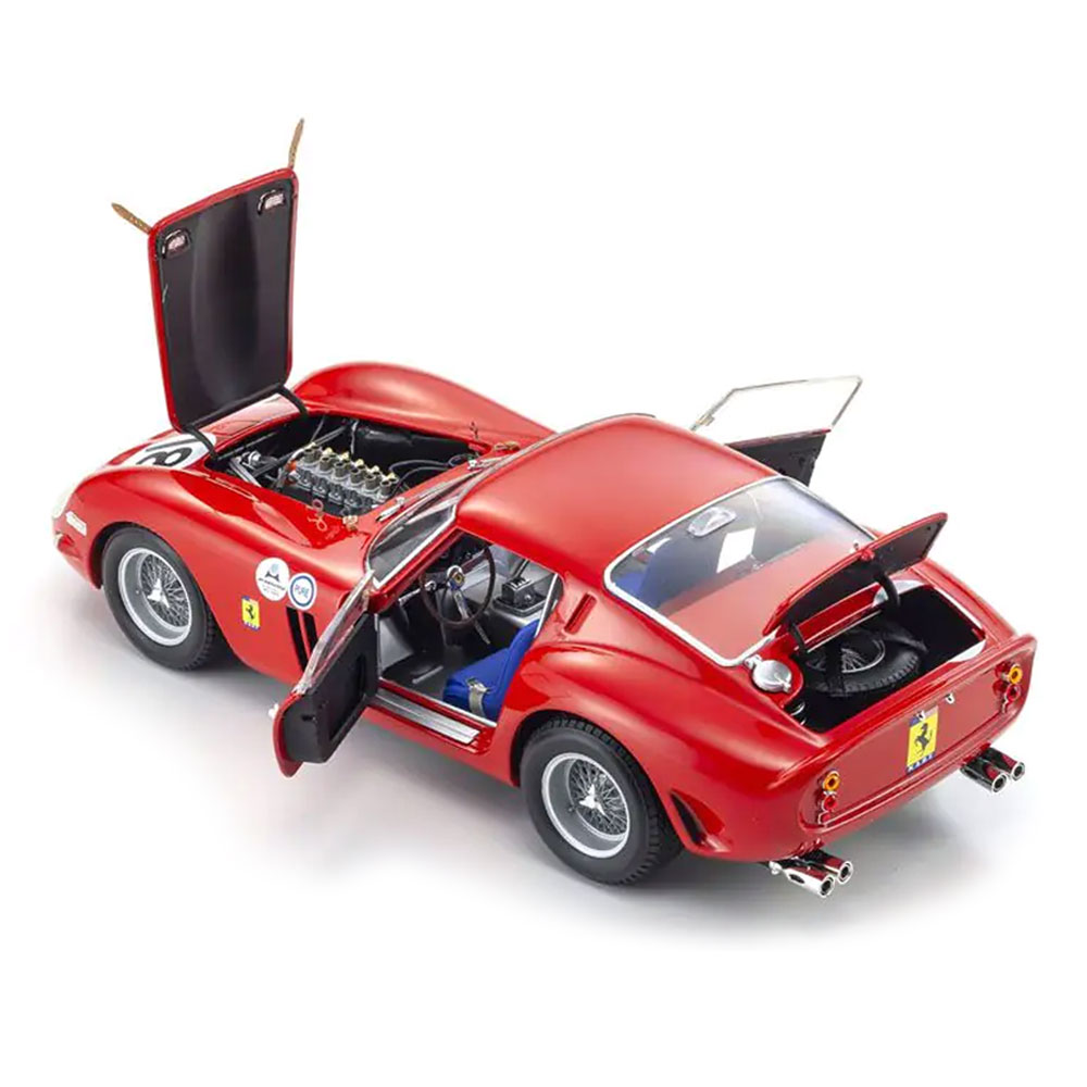 1/18 フェラーリ 250GTO 1963 デイトナ 3h #18 レッド ミニカー ダイ