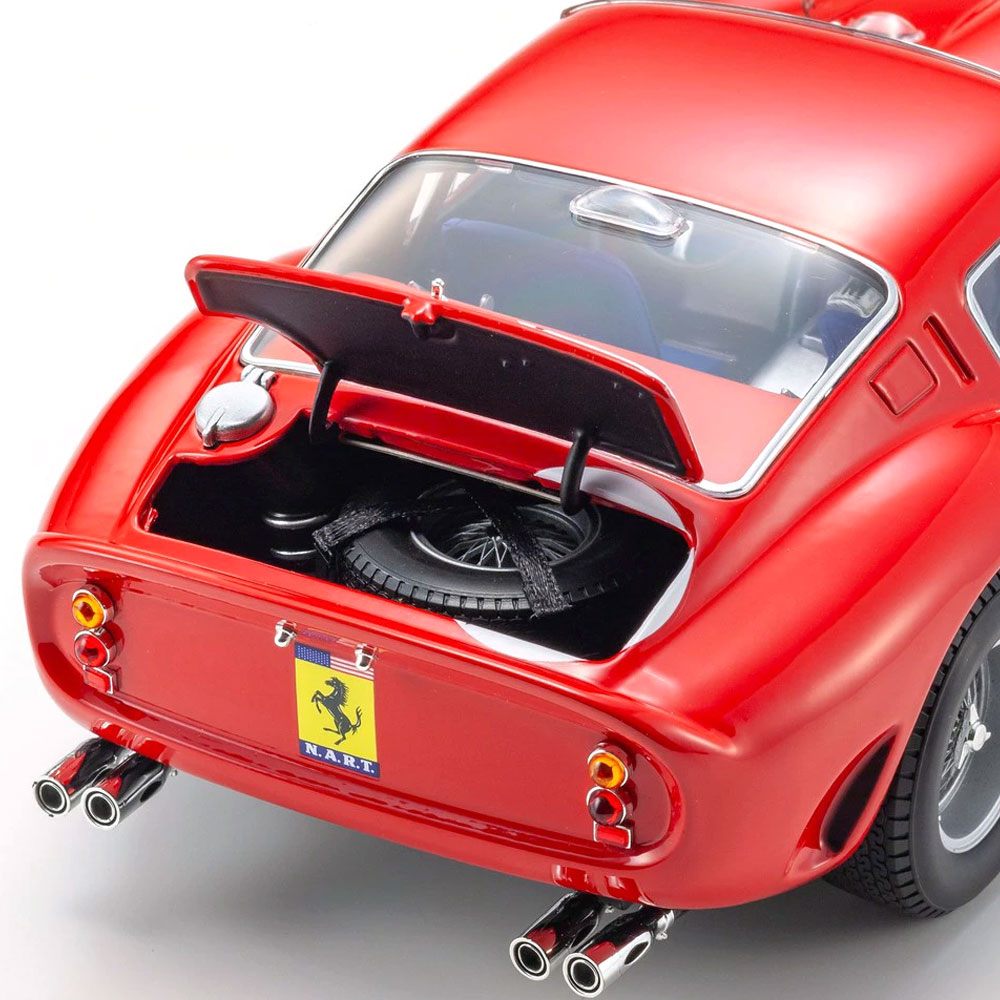 1/18 フェラーリ 250GTO 1963 デイトナ 3h #18 レッド ミニカー ダイ