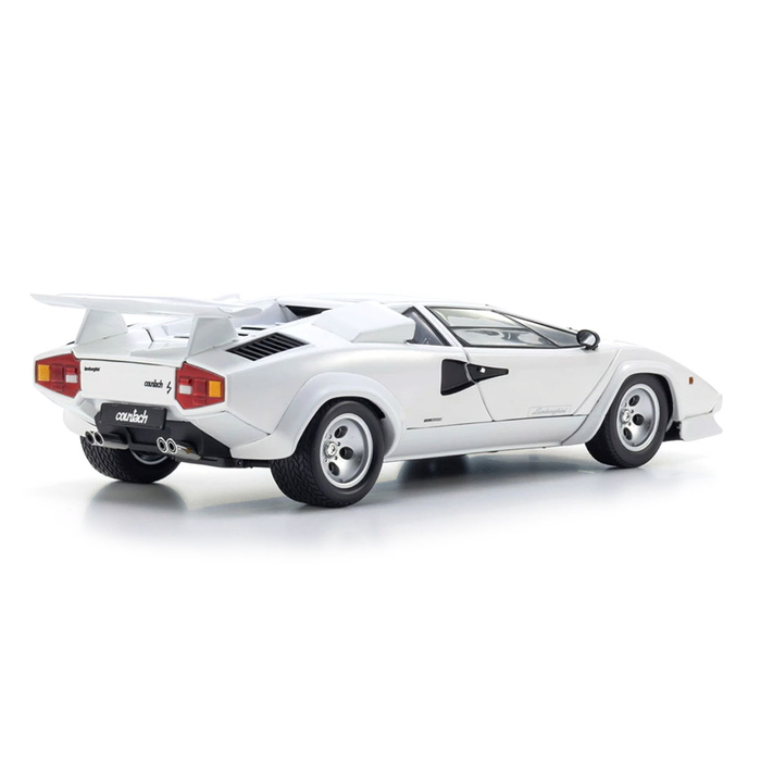 ミニカー 1/18 ランボルギーニ カウンタック LP400S ホワイト : エアー