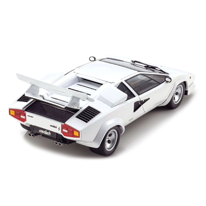 ミニカー 1/18 ランボルギーニ カウンタック LP400S ホワイト : エアー