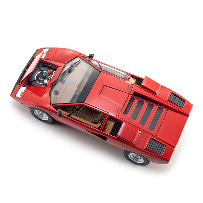 ミニカー 1/18 ランボルギーニ カウンタック LP400 レッド : エアー