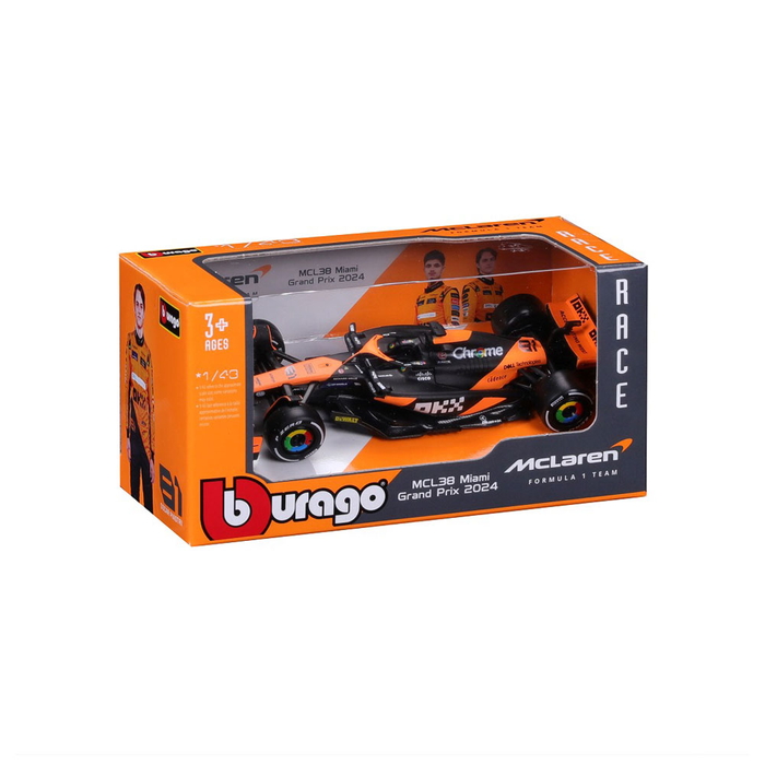1/43 マクラーレン F1 チーム MCL38 2024 No.81 O.ピアストリ