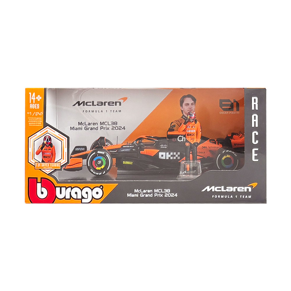1/24 マクラーレン F1 チーム MCL38(2024) No.81 O.ピアストリ