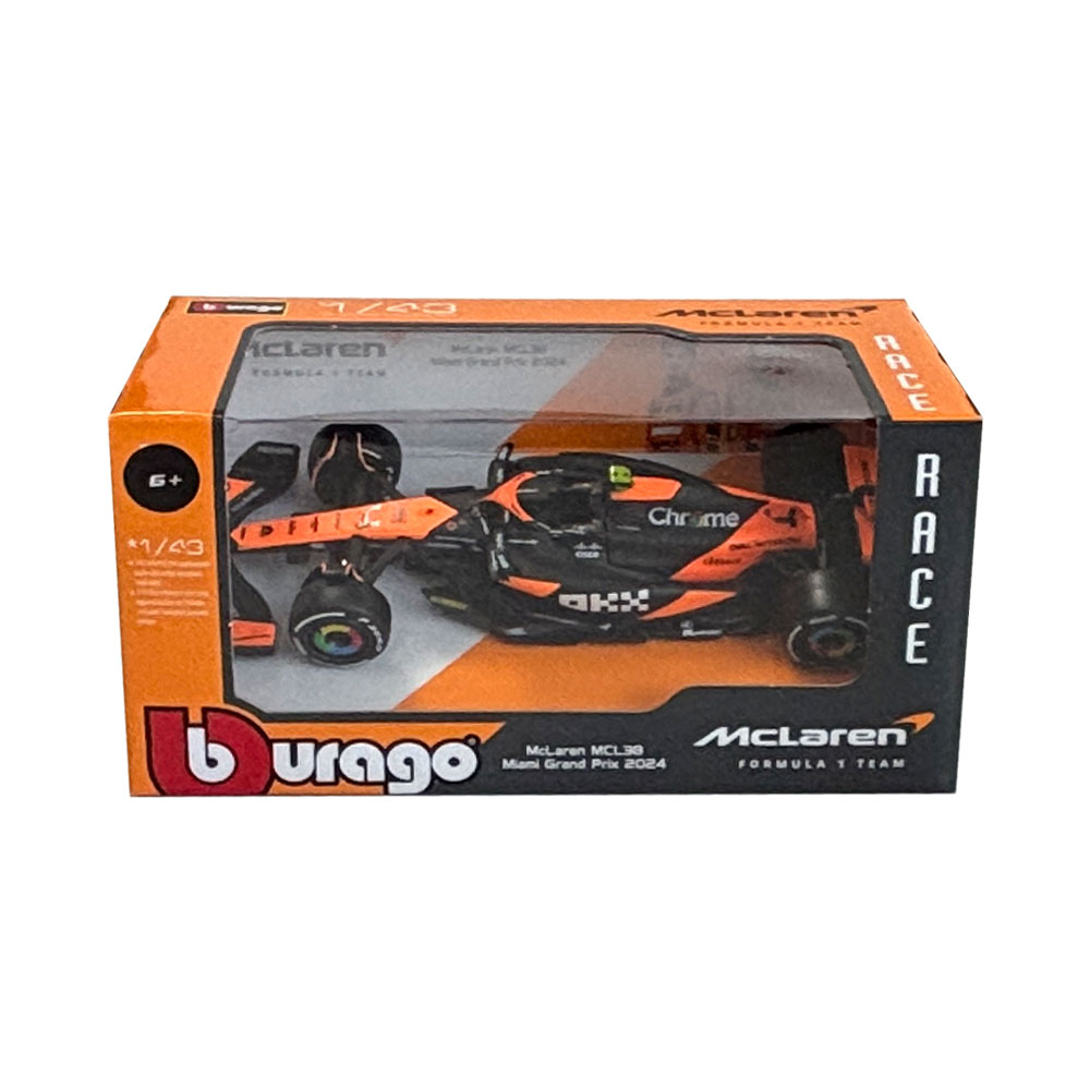 1/43 マクラーレン F1 チーム MCL38 マイアミGP 2024 No.4 L.ノリス