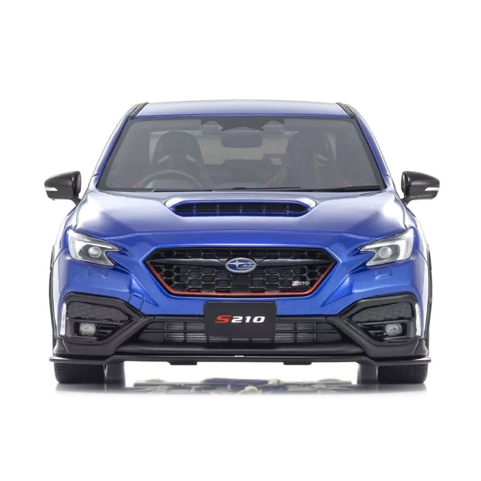 SUBARU ミニカー 1/18 S210 WR スポーツカー レーシングカー パール