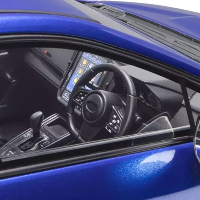 SUBARU ミニカー 1/18 S210 WR スポーツカー レーシングカー パール