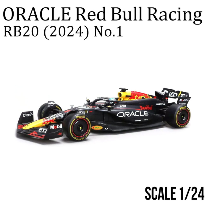 レッドブル ミニカー 1/24 オラクル クリアケース付き M
