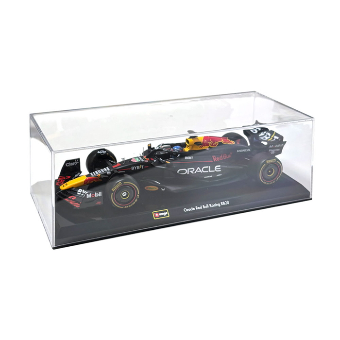 レッドブル　モデルカー　フェルスタッペン　限定 レッドブル ミニカー 1/24 オラクル クリアケース付き M