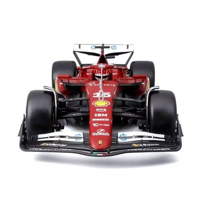 フェラーリ ミニカー 1/18 C.ルクレール ドライバー付き F1 スポーツ