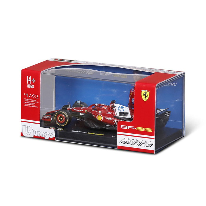 フェラーリ ミニカー 1/43 L.ハミルトン ドライバー付き F1 スポーツ