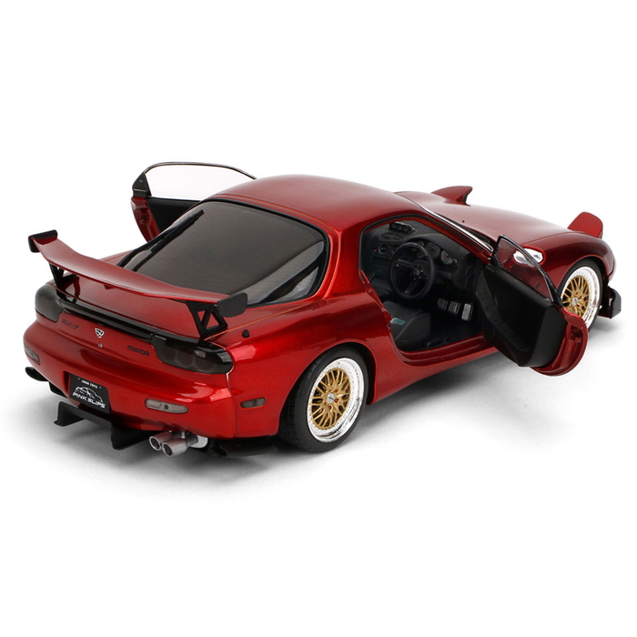 マツダ ミニカー 1/18 RX-7 スポーツカー レーシングカー メタリック