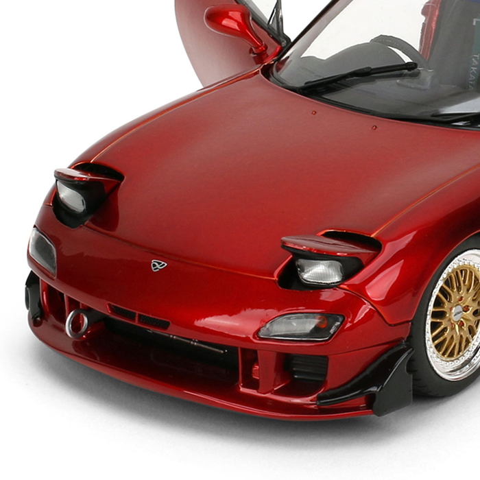 マツダ ミニカー 1/18 RX-7 スポーツカー レーシングカー メタリック