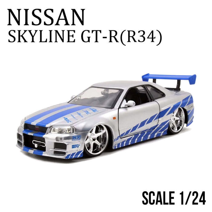 ミニカー1/43 日産 skyline 2000 GT-Rとポルシェ2点セット 日産 ミニカー 1/24 ワイルドスピード スカイライン GT-R スポーツカー