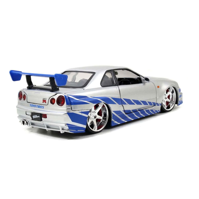 日産 ミニカー 1/24 ワイルドスピード スカイライン GT-R スポーツカー