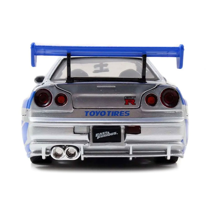 日産 ミニカー 1/24 ワイルドスピード スカイライン GT-R スポーツカー