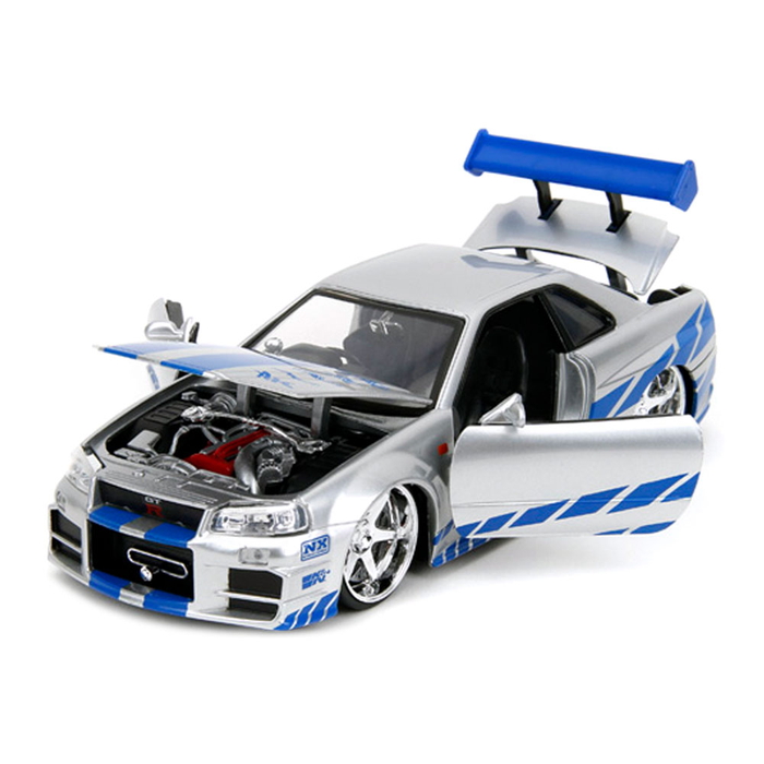 日産 ミニカー 1/24 ワイルドスピード スカイライン GT-R スポーツカー