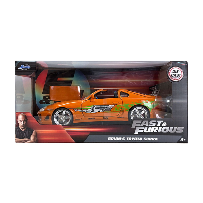 トヨタ ミニカー 1/24 ワイルドスピード スープラ スポーツカー