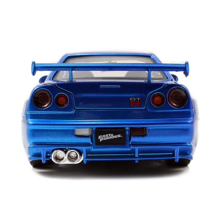 日産 ミニカー 1/24 ワイルドスピード スカイライン GT-R スポーツカー