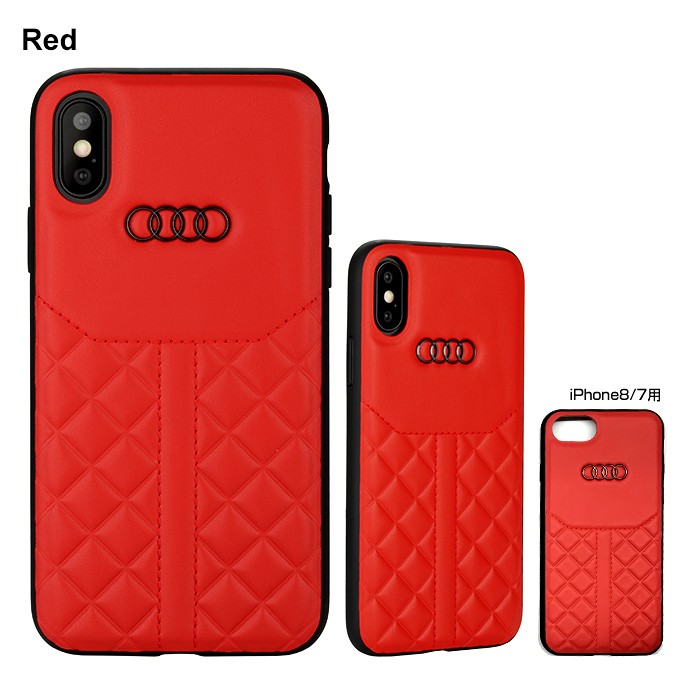 air-J（エアージェイ） iPhone 8 ケース レザー Audi アウディ SE3
