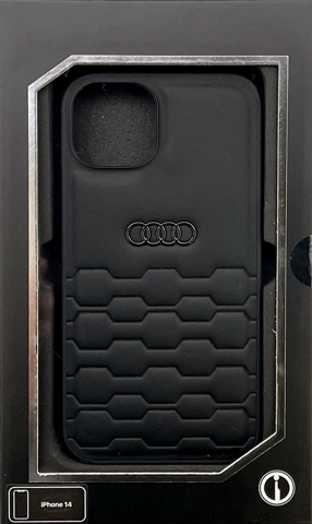 iPhone 14 ケース レザー Audi アウディ iPhone14Plus iPhone14Pro iPhone14ProMax アイフォン プラス プロマックス iPhoneケース ハード 公式ライセンス品 | air-J | 01