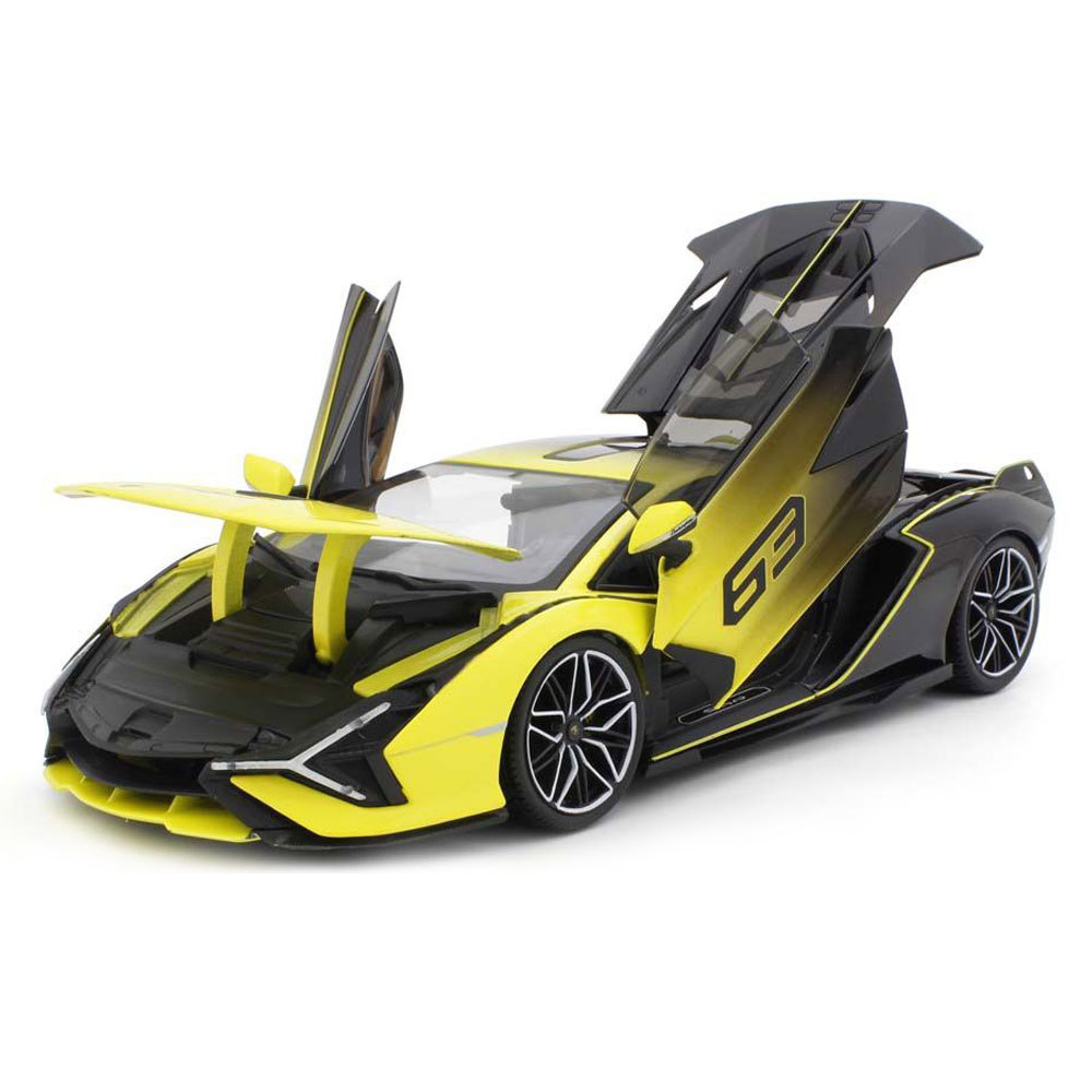 Lamborghini ミニカー 1/18 ランボルギーニ シアン FKP37