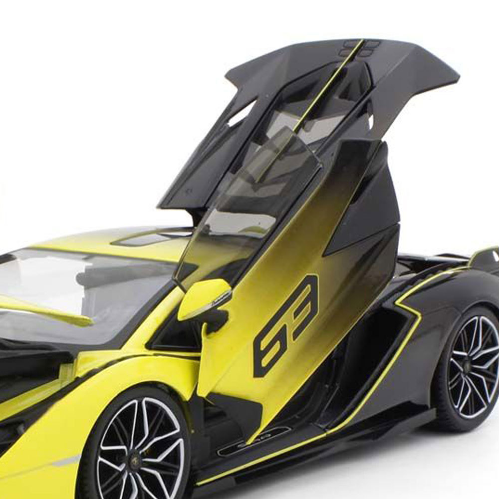 Lamborghini ミニカー 1/18 ランボルギーニ シアン FKP37