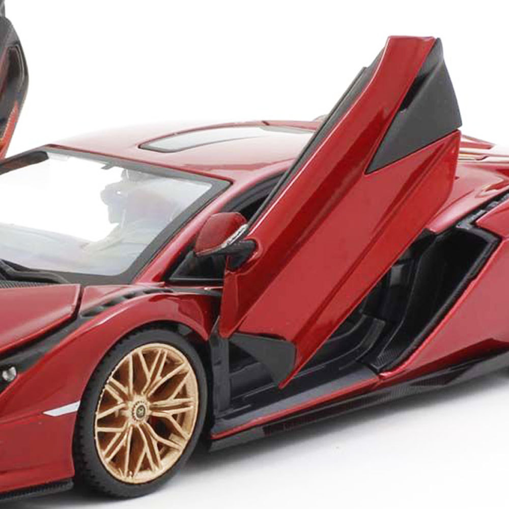 Lamborghini ミニカー 1/24 ランボルギーニ シアン FKP37 レッド
