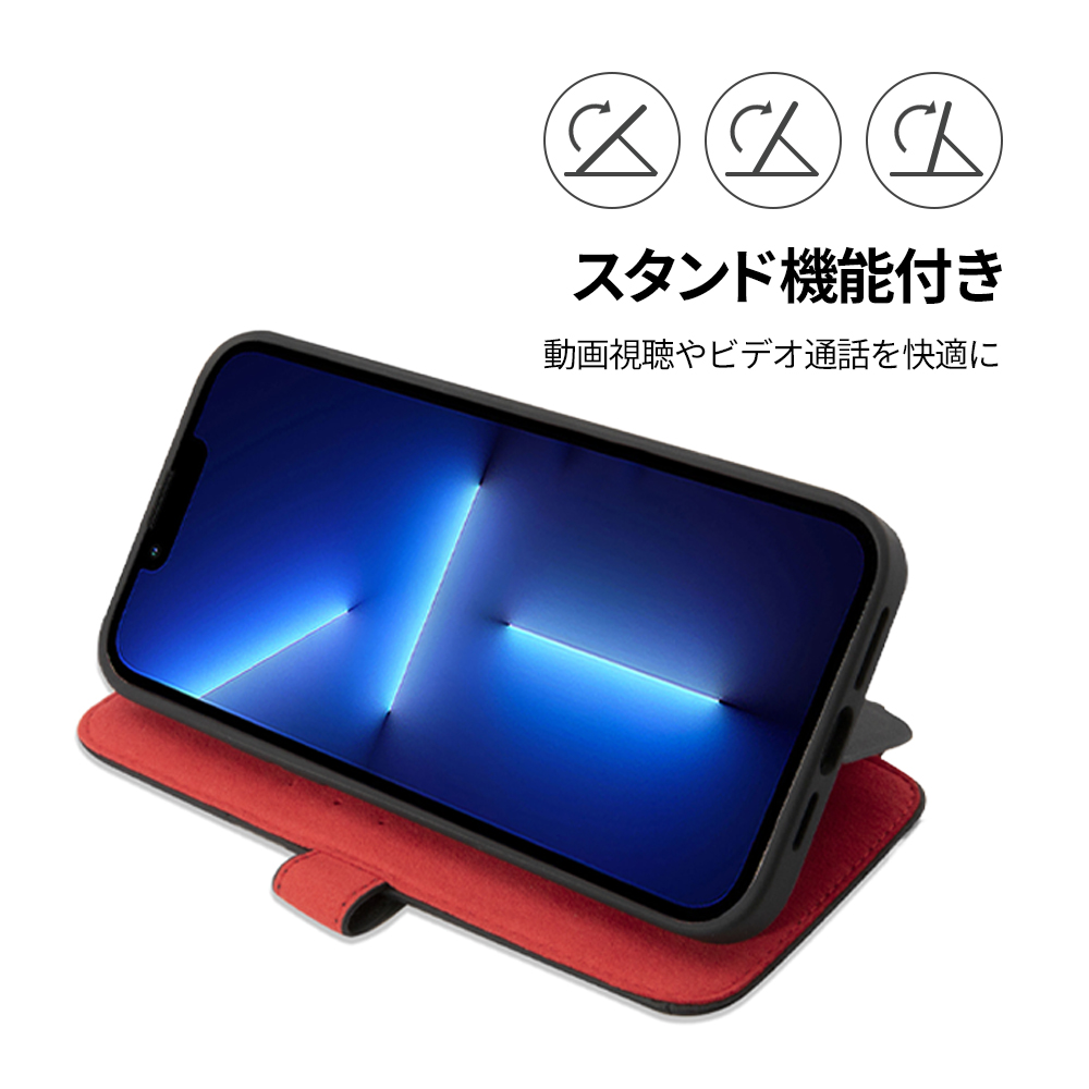 Ferrari（フェラーリ） iPhone 14 ケース 手帳型ケース iPhone13