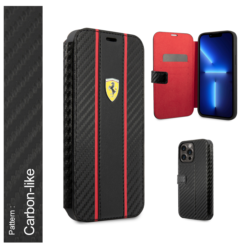 Ferrari（フェラーリ） iPhone 14 ケース 手帳型ケース iPhone13