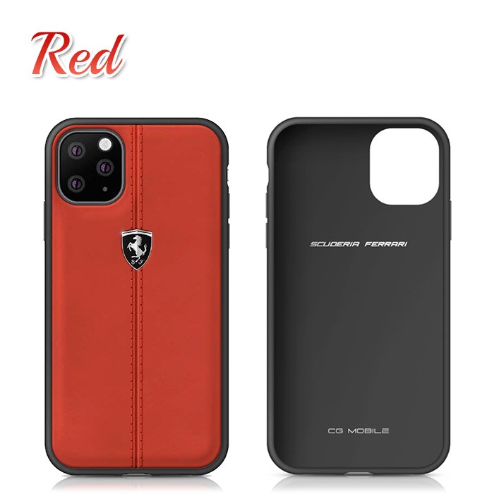 Ferrari iPhone 11 ケース 本革 フェラーリ iPhone11Pro