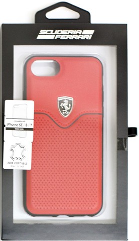 Ferrari（フェラーリ） iPhone SE2 ケース 本革 第2世代 iPhone8