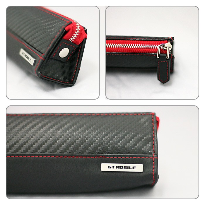 air-J（エアージェイ） ペンケース おしゃれ メンズ ビジネス 革