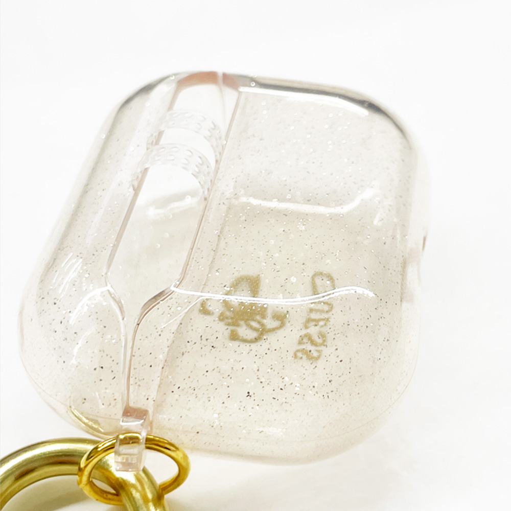 ゲスロゴ【Guess】キーホルダー付 AirPods 1 / AirPods 2 ケース Airpods Pro ケース 第2世代 第1世代 GUESS カバー エアポッズ
