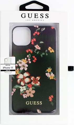 iPhone 11 花柄 ケース GUESS iPhone11 アイフォン アイフォン11 iPhone11ケース ブラック iPhoneケース ハード ソフト おしゃれ ゲス 公式ライセンス品 |  | 02