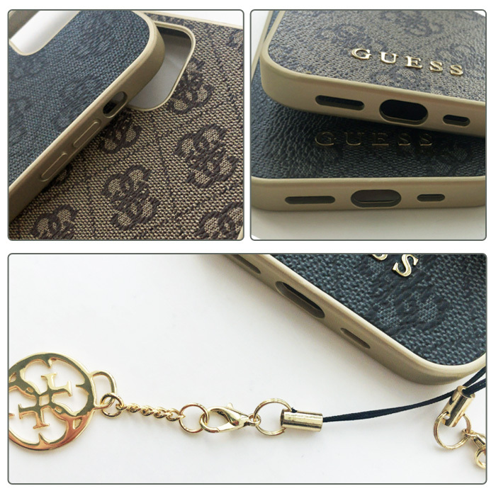 iPhone 12 ケース チャーム付 GUESS iPhone12mini iPhone12Pro