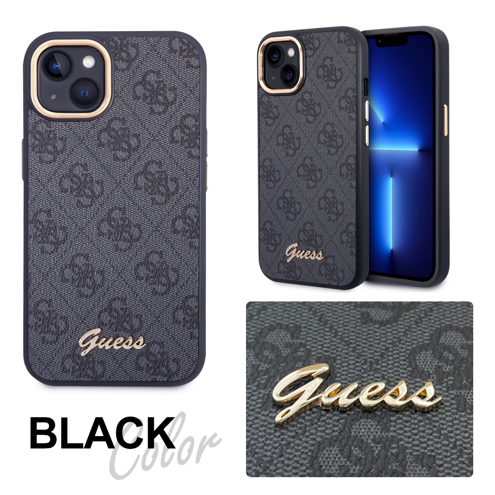 iPhone 14 ケース レザー GUESS iPhone14Plus レザーケース