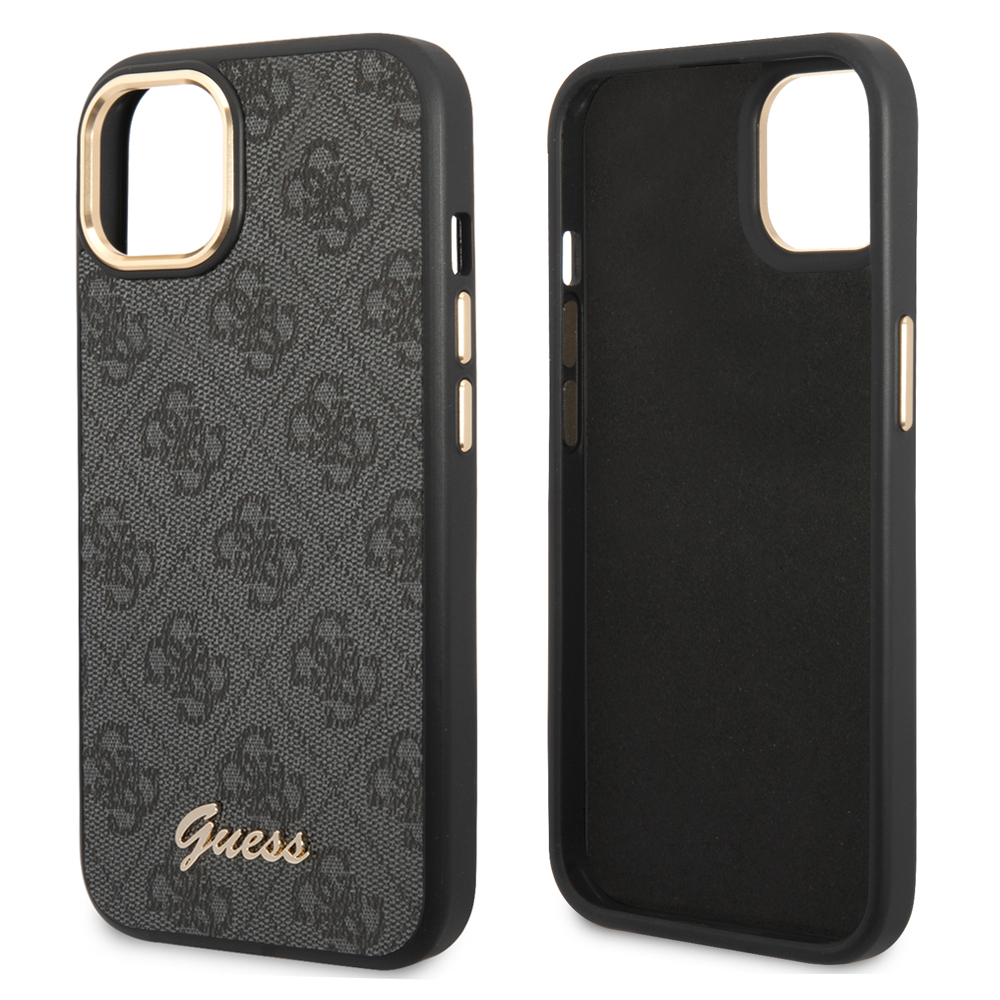 iPhone 14 ケース レザー GUESS iPhone14Plus レザーケース iPhone14 アイフォン カメラ保護 iPhoneケース  ハード ソフト モノグラム ゲス 公式ライセンス品